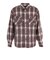 エクストララージ（XLARGE）URBAN PLAID 長袖シャツ 101254014002-BROWN