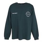 ヘビー天竺ロゴ ロングスリーブ Tシャツ BU2525806:66:D/GREEN