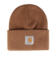 カーハート(CARHARTT)ニットキャップ アクリルワッチハット ブラウン I020222HZXX25FW ニット帽 防寒
