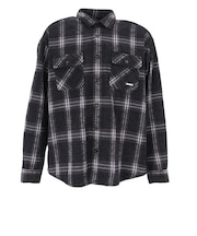 エクストララージ(XLARGE)URBAN PLAID 長袖シャツ 101254014002-BLACK