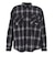 エクストララージ（XLARGE）URBAN PLAID 長袖シャツ 101254014002-BLACK