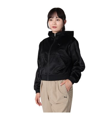 プーマ（PUMA）CORE HERITAGE ベロア トラックジャケット 690173 01 BLK