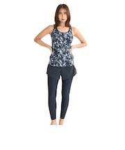 ロキシー（ROXY）フィットネス水着 レディース 水泳 Roxy Fitness DO YOUR BEST 水陸両用 めくれ防止 黒 S-Lサイズ 25FWR…