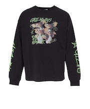 グレムリンズ(GREMLINS)グレムリン プリント 長袖シャツ 5715005-01 BLK