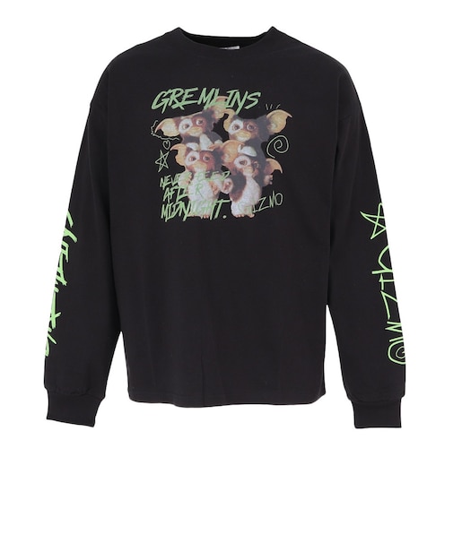 グレムリンズ（GREMLINS）グレムリン プリント 長袖シャツ 5715005-01 BLK
