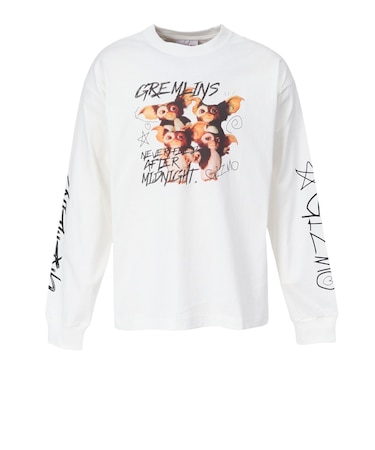グレムリンズ（GREMLINS）グレムリン プリント 長袖シャツ 5715005-07 WHT