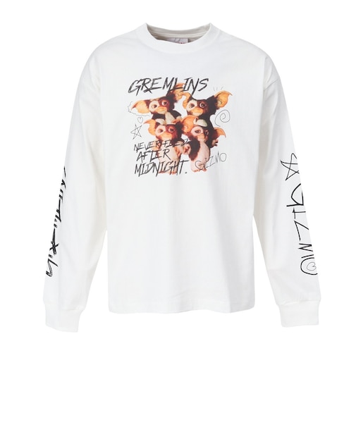 グレムリンズ（GREMLINS）グレムリン プリント 長袖シャツ 5715005-07 WHT