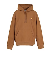カーハート(CARHARTT)フーデッド アメリカン スクリプト スウェットシャツ I028279HZXX25FW