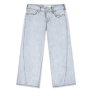 アバクロンビー&フィッチ(Abercrombie & Fitch)ジュニア ロングパンツ ローライズ SEAMED バギージーンズ 43AG07-LCA