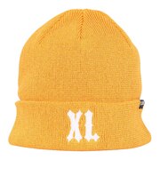 エクストララージ（XLARGE）帽子 XL ロゴ カフ クール ビーニー 101253051007-ORANGE