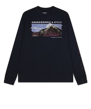 アバクロンビー&フィッチ(Abercrombie & Fitch)ジュニア MOUNTAIN RANGE 長袖Tシャツ 93AL16-K94