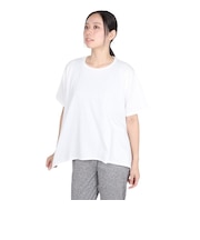 ダンスキン(DANSKIN)アシンメトリー フレア 半袖 Tシャツ DC724105 JW