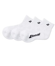 バボラ(BABOLAT)テニス ソックス CLUB ショートソックス 3足組 BWS4835C WH00