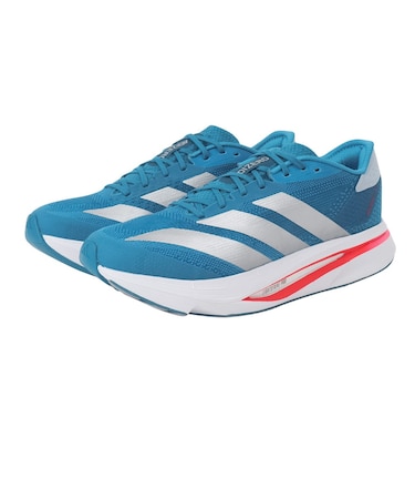 アディダス(adidas)ランニングシューズ ジョギングシューズ アディゼロ SL 2 ブルー NMQ07-JQ3129