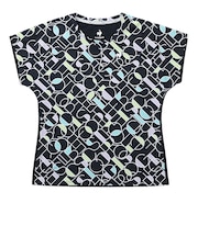 ルコックスポルティフ(lecoqsportif)テニスウェア ロゴグラフィックゲームシャツ LN5SHT30L NV00