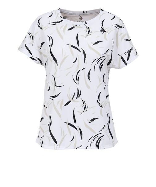 ルコックスポルティフ（lecoqsportif）テニスウェア グラフィックゲームシャツ LN4FHT31L WH00