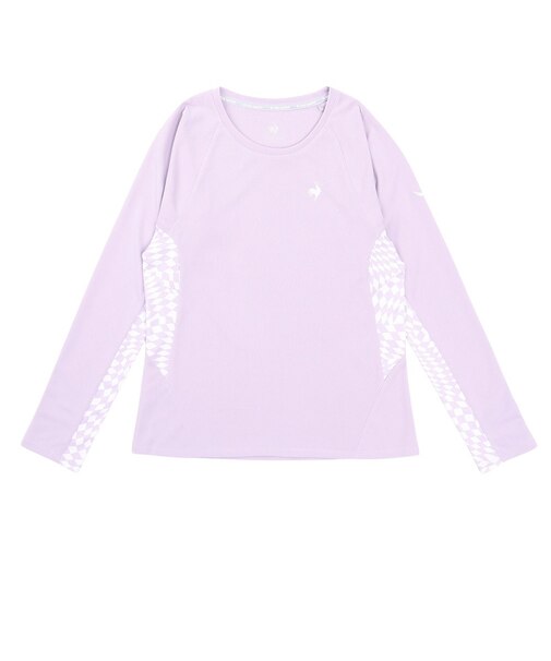 ルコックスポルティフ（lecoqsportif）テニスウェア エールフォルム グラフィック長袖ゲームシャツ LN5SLT10L PP00
