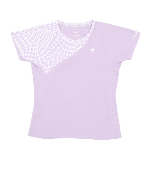 ルコックスポルティフ（lecoqsportif）テニスウェア エールフォルム グラフィックゲームシャツ LN5SHT10L PP00