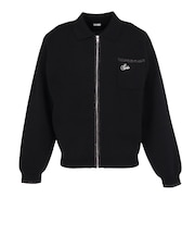サプライヤー(SPLR)Glitter Stripe ジップ ニット ポロ 2521-18116-01500