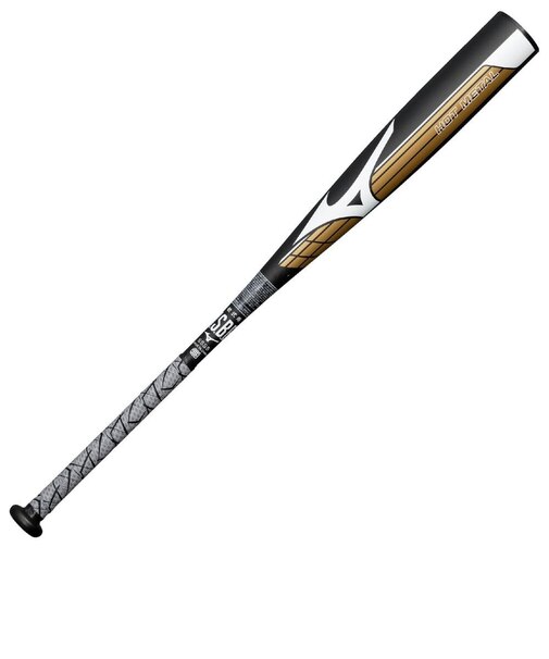 ミズノ（MIZUNO）軟式用バット 野球 一般 ホットメタル トップ 84cm/平均710g 1CJMR18584 09