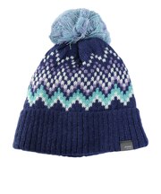 フェニックス（PHENIX）ジュニア ビーニー ミックスボーダー ニットハット ESG25HW92NAVY