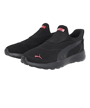 プーマ(PUMA)スニーカー スポーツシューズ ソフトライド コスミック イーズイン ブラック 40263101 スリップオン カジュアルシューズ