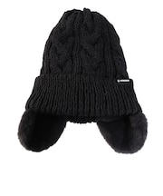 ジュニア 耳付き ニット帽 ST25FB0082 BLK