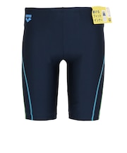 アリーナ(ARENA)水着 メンズ 水泳 フィットネス水着 ハーフレッグ インナー付き 紺×緑 M-3Lサイズ AS6SWF66M NVGR