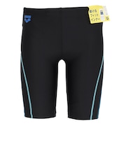 アリーナ(ARENA)水着 メンズ 水泳 フィットネス水着 ハーフレッグ インナー付き 黒×青 M-3Lサイズ AS6SWF66M BKBL
