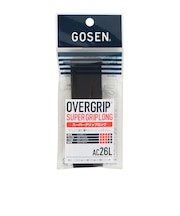ゴーセン(GOSEN)テニスグリップテープ 1本入り スーパーグリップロング AC26LBK