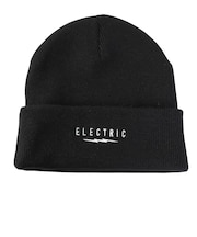 エレクトリック(ELECTRIC)帽子 ニットビーニー TYPE B E25FC02 BLACK