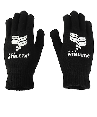 アスレタ（ATHLETA）ニットグローブ 両手組 XE-2509 BLK