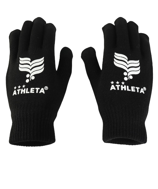 アスレタ（ATHLETA）ニットグローブ 両手組 XE-2509 BLK