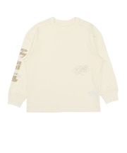 ナイキ(NIKE)ガールズ スポーツウェア オーバーサイズ 長袖Tシャツ GFX II1159-047