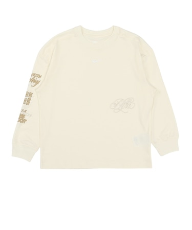 ナイキ（NIKE）ガールズ スポーツウェア オーバーサイズ 長袖Tシャツ GFX II1159-047