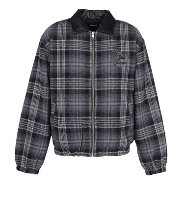 エクストララージ（XLARGE）OLD ENGLISH FLANNEL ジャケット 101254021005-BLACK