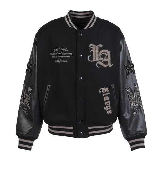 エクストララージ（XLARGE）VARSITY ジャケット 101254021004-BLACK