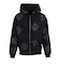 エクストララージ（XLARGE）ALLOVER EMBROIDERY ジップアップフーデッド スウェットシャツ 101254012020-BLACK
