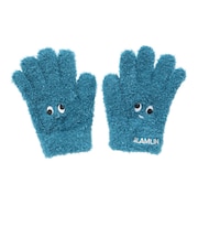 ジュニア 5本指 ニット グローブ GKFG TEAL