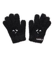 ジュニア 5本指 ニット グローブ GKFG BLACK