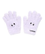 ジュニア 5本指 ニット グローブ GKFG PURPLE