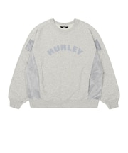 ハーレー(HURLEY)TERRY CORDUROY SWITCHING クルースウェット WCFL252022-AGHT