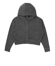 ハーレー(HURLEY)SWEAT PIGMENT フルジップフーディ WCFF252030-BLK