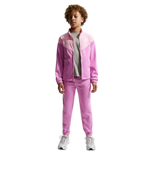ナイキ（NIKE）ジュニア NSW ドライフィット トラックスーツ PK フルジップ 上下セット HQ9315-503