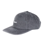 オベイ(OBEY)帽子 PIGMENT BOLD 6 PANEL STRAPBACK キャップ 100580418BLKO25F
