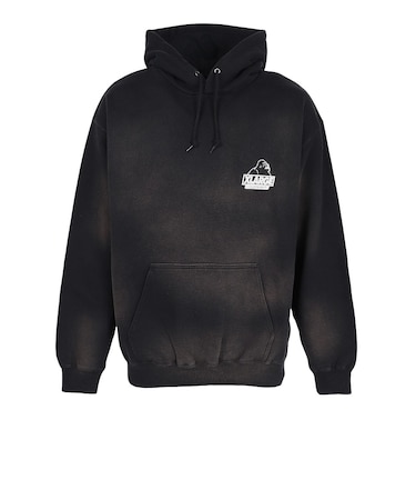 エクストララージ（XLARGE）DISCHARGE PRINTED SLANTED スウェットパーカー 101254012011-BLACK