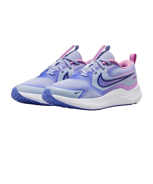 ナイキ(NIKE)ジュニアスポーツシューズ スニーカー コズミック ランナー GS ネイビー ピンク HM4402-011