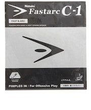 ニッタク(Nittaku)卓球ラバー ファスターク C1 黒 裏ソフト NR8706-71
