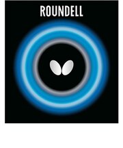 バタフライ(Butterfly)卓球ラバー ラウンデル 黒 裏ソフト 05860