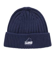 エクストララージ（XLARGE）帽子 SLANTED OG リブ ニットキャップ 101254051002-NAVY